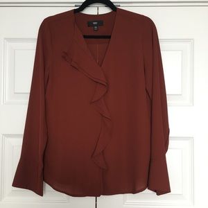 Mossimo Supply Co Ruffle Blouse
